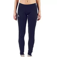 Spodnie damskie - Kappa Damskie spodnie sportowe z logo Zapri Skin, Blue Maritime, XL - miniaturka - grafika 1