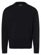 Swetry męskie - Jack & Jones Sweter męski Mężczyźni Bawełna niebieski jednolity, S - miniaturka - grafika 1