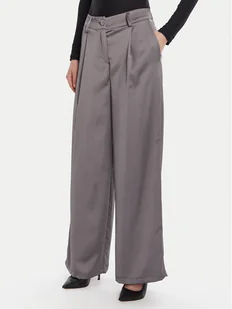 Rinascimento Spodnie palazzo CFC0124993003 Szary Wide Leg - Spodnie damskie - miniaturka - grafika 1