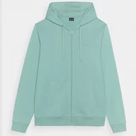 Bluzy męskie - Bluza 4F 4FWSS24TSWSM0951 47S zielony XXXL - miniaturka - grafika 1