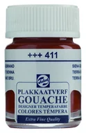 Farby i media malarskie - Talens Gouache Extra Fine Farba 16ml 411 BurntSien - miniaturka - grafika 1