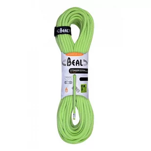 Lina wspinaczkowa Beal Stinger 9.4 mm (50 m) Kolor: jasnozielony - Sprzęt wspinaczkowy - miniaturka - grafika 1