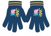 Rękawiczki dla dzieci - Rękawiczki Rękawice Świnka Peppa Pig George - miniaturka - grafika 1