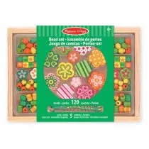 Melissa&Doug Zielony zestaw koralików Kwiatuszki 14178 - Prace ręczne dla dzieci - miniaturka - grafika 1
