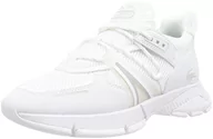 Trampki męskie - Lacoste Męskie trampki L003 0722 1 SMA, Wht, 9,5 UK - miniaturka - grafika 1