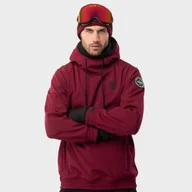Kurtki narciarskie - Kurtka Sporty zimowe SIROKO W1 Groenland Bordowy Mężczyzna - miniaturka - grafika 1
