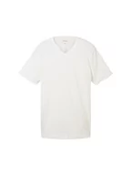 Koszulki męskie - TOM TAILOR Koszulka męska 1036403, 10332-Off biała, M, 10332 – Off White, M - miniaturka - grafika 1