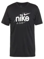 Koszulki sportowe męskie - Nike Koszulka sportowa w kolorze czarnym - miniaturka - grafika 1