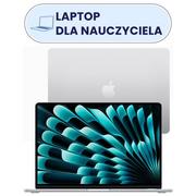 Laptopy - Laptop APPLE MacBook Air 2024 15.3" M3 8GB RAM 512GB SSD macOS Srebrny - miniaturka - grafika 1