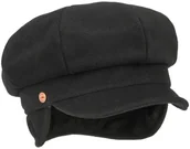 Czapki dla dzieci - Czapka Newsboy Camilla by Mayser, czarny, L (58-59 cm) - miniaturka - grafika 1