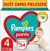Pieluchy - Pampers Pants 4 Pieluchomajtki 54szt - miniaturka - grafika 1