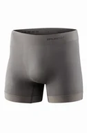 Majtki męskie - Bokserki męskie Brubeck Base Layer BX11160 szary - miniaturka - grafika 1