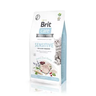 Brit Cat Grain-Free Sensitive Allergy Management Insect 7 kg - Sucha karma dla kotów - miniaturka - grafika 1
