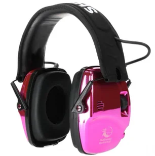 Ochronniki Słuchu Aktywne REALHUNTER Active ProSHOT BT moduł Bluetooth - devil pink - Ochrona oczu i twarzy - miniaturka - grafika 1