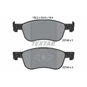 Klocki hamulcowe - Klocki hamulcowe - komplet TEXTAR 2274801 - miniaturka - grafika 1
