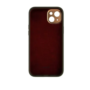 Moshi Napa MagSafe - Skórzane etui iPhone 14 Plus (Juniper Green) - Etui i futerały do telefonów - miniaturka - grafika 5