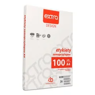 Etykiety do drukarek - Etykiety Kompania Biurowa A4 64mmx33,8mm białe 100ark. - miniaturka - grafika 1