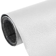 Meble modułowe i akcesoria - Samoprzylepna łata skórzana 200x137cm Biała - miniaturka - grafika 1