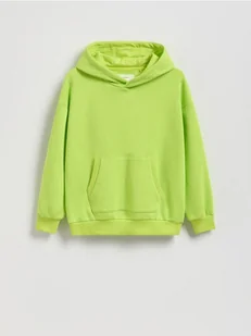Reserved - Bluza oversize z kapturem - zielony - Bluzy dla chłopców - miniaturka - grafika 1