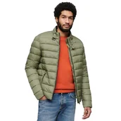 Kurtki damskie - Superdry M5011851a Zielona Kamizelka Pikowana - miniaturka - grafika 1