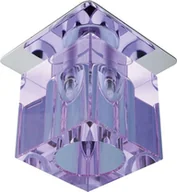 Oprawy, klosze i abażury - Candellux SK-19 Oprawa stropowa dekoracyjna fioletowa G9 2279988 - miniaturka - grafika 1