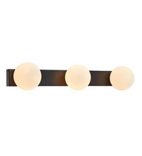 Markslojd LAMPA ścienna MINI 107205 metalowa OPRAWA listwa KINKIET kule balls IP44 białe 107205 - Lampy ścienne - miniaturka - grafika 1