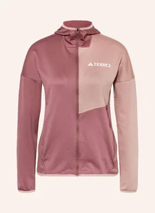 Adidas Terrex Kurtka Jako Warstwa Środkowa Terrex Xperior Light Fleece lila - Buty trekkingowe damskie - miniaturka - grafika 1