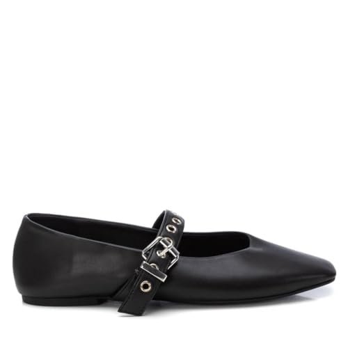 XTI 144021, damskie trampki, czarne, 41 EU, Czarny (Black), 41 EU