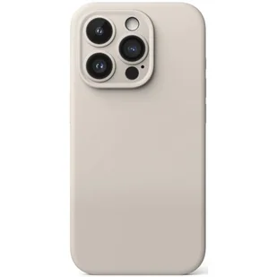 Etui APPLE IPHONE 15 PRO MAX Ringke Silicone MagSafe beżowe - Etui i futerały do telefonów - miniaturka - grafika 1