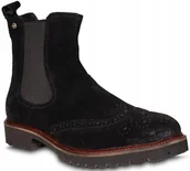 Botki męskie - SKÓRZANE BUTY MĘSKIE BIG STAR V174032 R43 - miniaturka - grafika 1