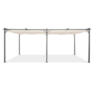 Kratki i pergole - Pergola tarasowa SPRINT 3x6 Anthracite/White - Hardmaister - miniaturka - grafika 1