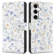 Etui i futerały do telefonów - Tech-Protect Wallet do Galaxy S25 biało-niebieski - miniaturka - grafika 1