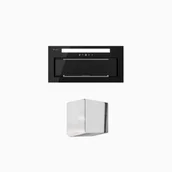 Okapy kuchenne - Globalo Silentio 60.2 Black + Turbina TZ 1.1 - miniaturka - grafika 1