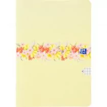 Zeszyt Oxford Flowers A4 Mix kratka 60 kartek - Zeszyty szkolne - miniaturka - grafika 1