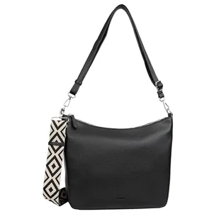 Gabor bags Linda damska torba na ramię, czarna, czarny - Torebki damskie - miniaturka - grafika 1