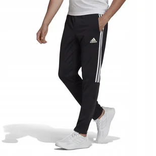 spodnie dresowe męskie adidas r XL H28909 poliester - Spodnie sportowe męskie - miniaturka - grafika 1