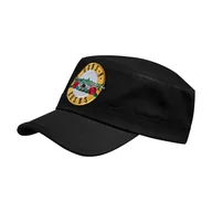 Czapki i chusty sportowe męskie - czapka patrolówka GUNS N' ROSES - LOGO - miniaturka - grafika 1
