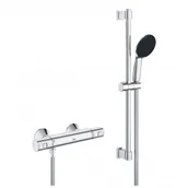 Baterie wannowe i prysznicowe - GROHE 34597001 BATERIA PRYSZNICOWA Z TERMOSTATEM PRECISION START - miniaturka - grafika 1