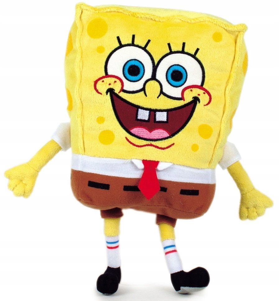 Oryginalna Duża Maskotka Spongebob Kanciastoporty 60 cm