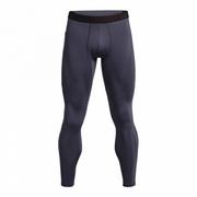 Spodnie sportowe męskie - Męskie legginsy treningowe Under Armour UA RUSH SmartForm - grafitowe - UNDER ARMOUR - miniaturka - grafika 1