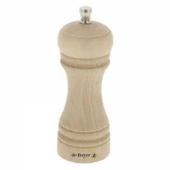 Pojemniki na przyprawy - Java młynek do soli 14 cm naturalny kod: D-S345-140101 - miniaturka - grafika 1