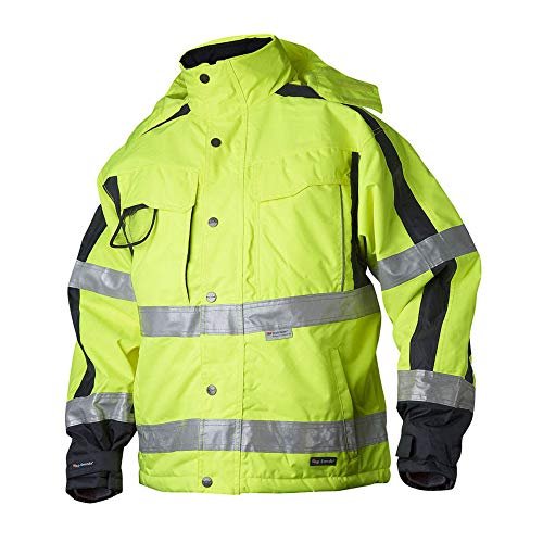 Top Swede 5317-12-07 model 5317 kurtka zimowa, żółta/granatowa, rozmiar XL