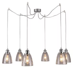 Candellux VOICE LAMPA WISZĄCA 6X40W E27 CHROMOWY - Lampy sufitowe - miniaturka - grafika 1