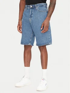 Jack&Jones Szorty jeansowe Alex 12269532 Niebieski Baggy Fit - Spodenki męskie - miniaturka - grafika 1