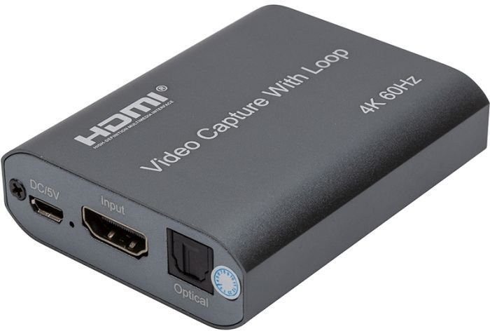 EXD Video capture device HDMI USB2.0, 4K 60Hz CA914173