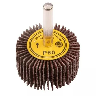 Topex Grupa sp. z o.o. S.K. Ściernica listkowa trzpieniowa 40x20mm K60 55H755 - Narzędzia warsztatowe - miniaturka - grafika 1