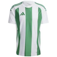 Koszulki sportowe męskie - Koszulka męska adidas Striped 24 Jersey - miniaturka - grafika 1
