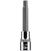 Klucze i nasadki - NEO-TOOLS Końcówka sześciokątna na nasadce 1/2", H8 x 100 mm TOP-08-783 - miniaturka - grafika 1