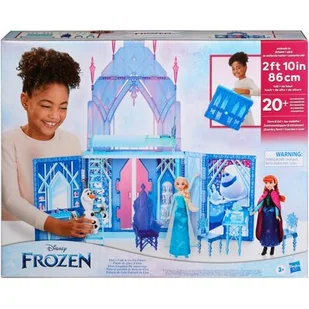Disney składany lodowy pałac Frozen 2 - Domki dla lalek - miniaturka - grafika 1