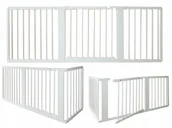 Zabezpieczenia dla dzieci - BARIERKA OCHRONNA BRAMKA ZABEZPIECZAJĄCA DRZWI SCHODY KOMINEK do 200 cm - miniaturka - grafika 1